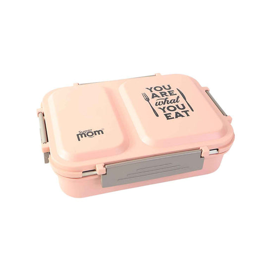Supermom 2 Partition Stainless Steel Lunch Box