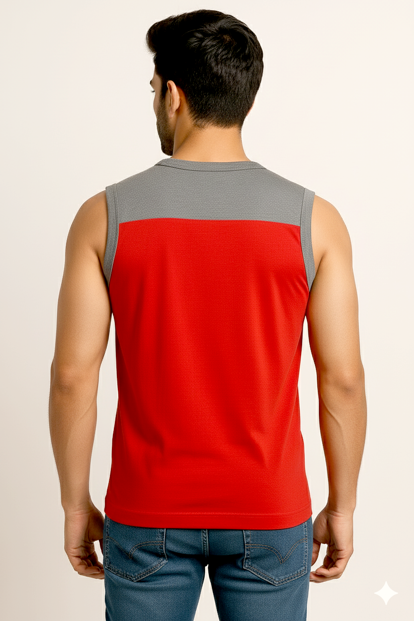 Galaxy Musck Gym Vest Tee – Premium Hosiery Comfort