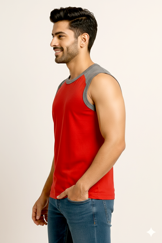 Galaxy Musck Gym Vest Tee – Premium Hosiery Comfort