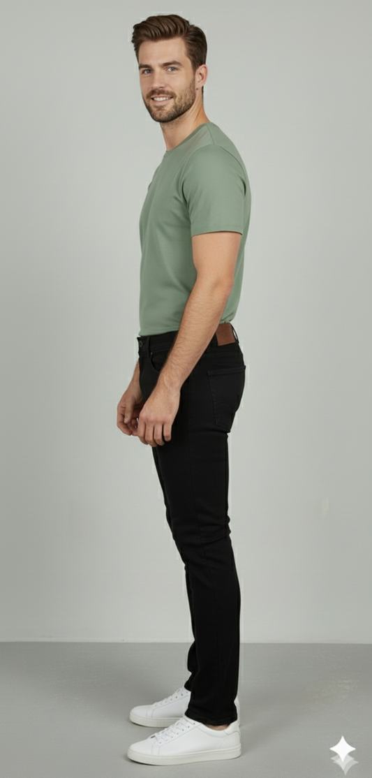 High Command Comfort Fit Jeans – Premium Knotted Denim