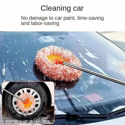 Mop Cleaning Mop Rotatable Spin Mop (110 Cm 1 Pc)