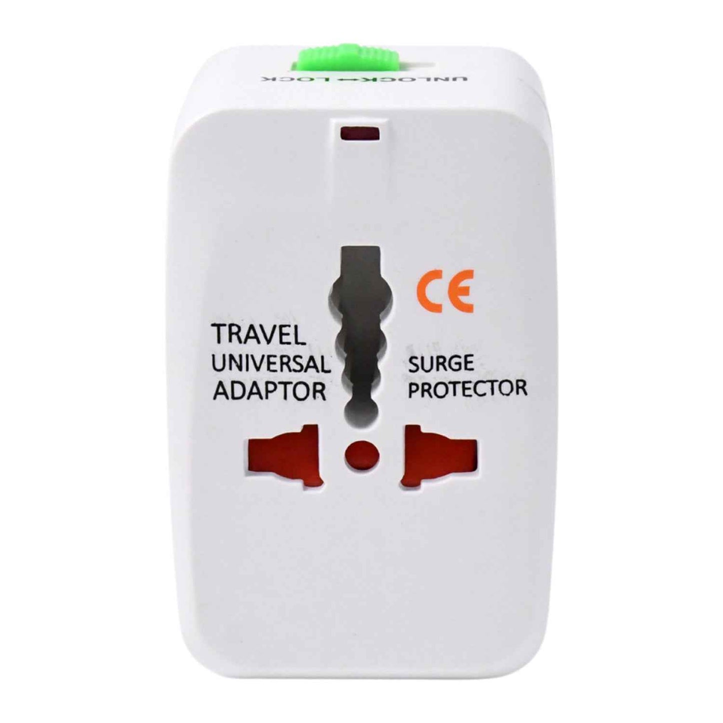Universal Travel Adapter With Dual Usb Charger Ports - International Multipurpose
