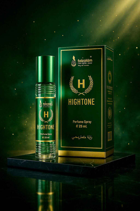 ZAM ZAM Faizalam Hightone Perfume 20 ML - Elegance in Green and Gold - EcomEdge