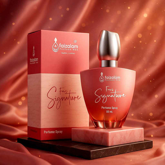 ZAM ZAM Faizalam Fair Signature Perfume 60 ML - Elegance in Pink Serenity - EcomEdge
