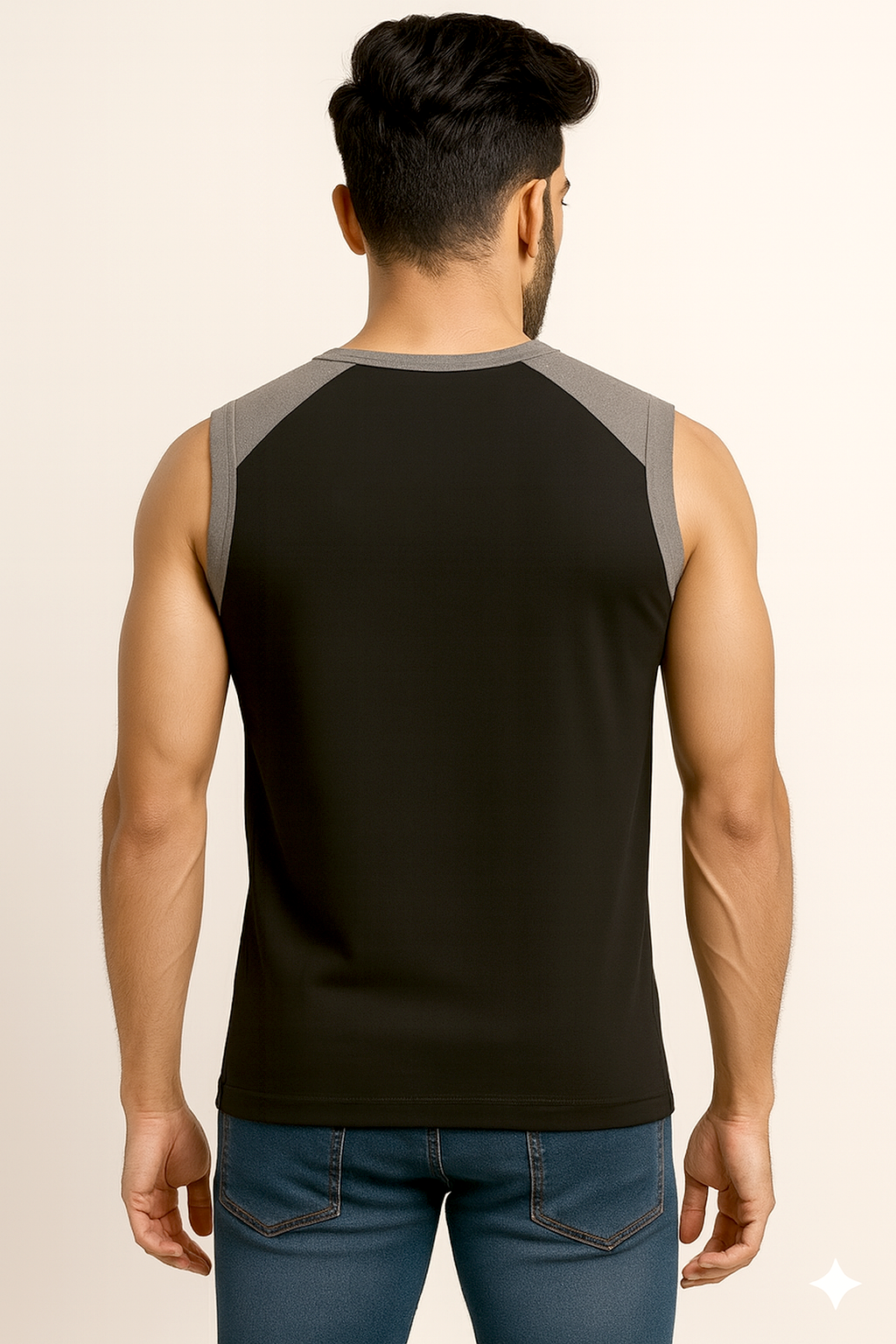 Galaxy Musck Gym Vest Tee – Premium Hosiery Comfort