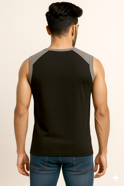 Galaxy Musck Gym Vest Tee – Premium Hosiery Comfort
