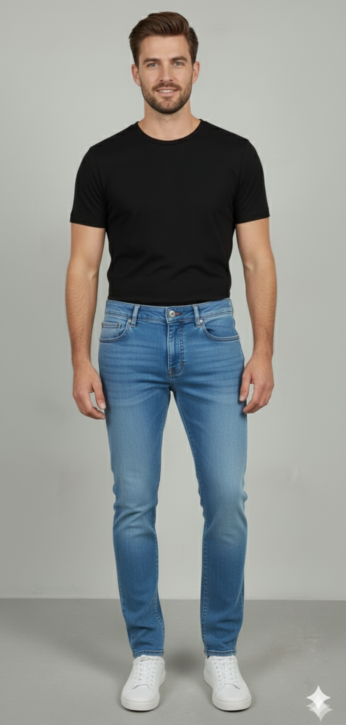 High Command Comfort Fit Jeans – Premium Knotted Denim