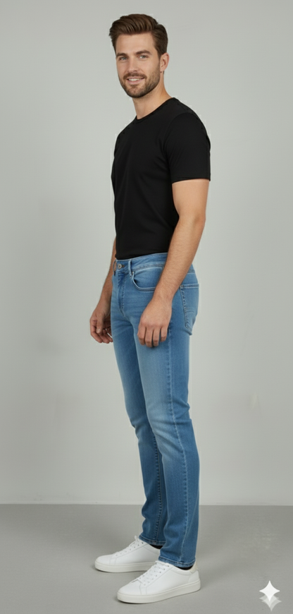 High Command Comfort Fit Jeans – Premium Knotted Denim