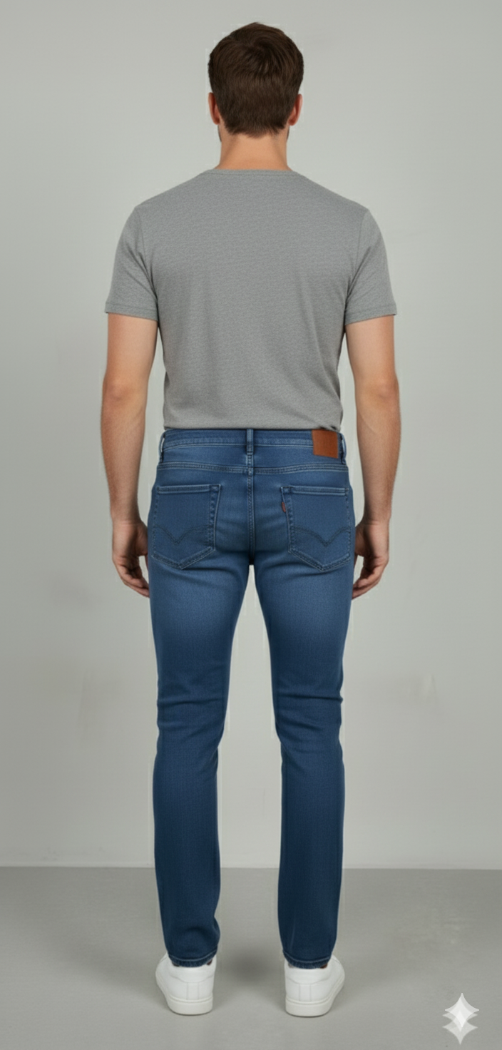 High Command Comfort Fit Jeans – Premium Knotted Denim