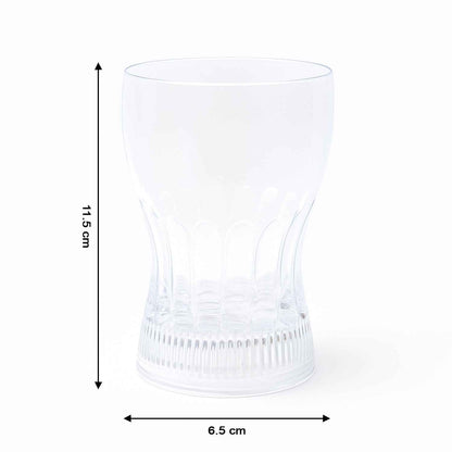 Plastic Fancy Led Light Glass 200 Ml (1 Pc)