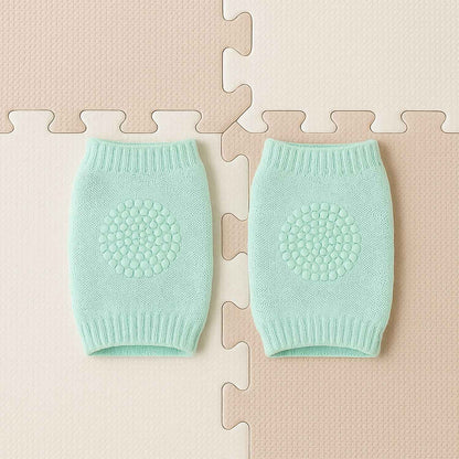 Mint Green Toddler Wool Knit Leg Warmer (Knee Guard)