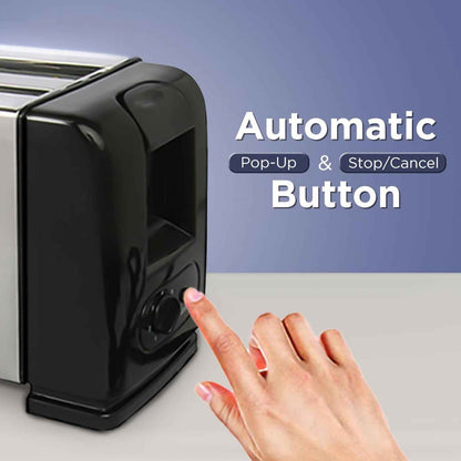 Orbit Adjustable Pop-up Toaster - 1200w